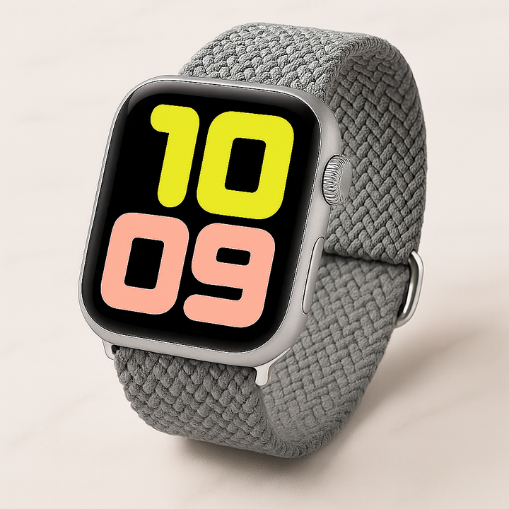 Braided Fabric Loop Adjustable Nylon Strap for Apple Watch