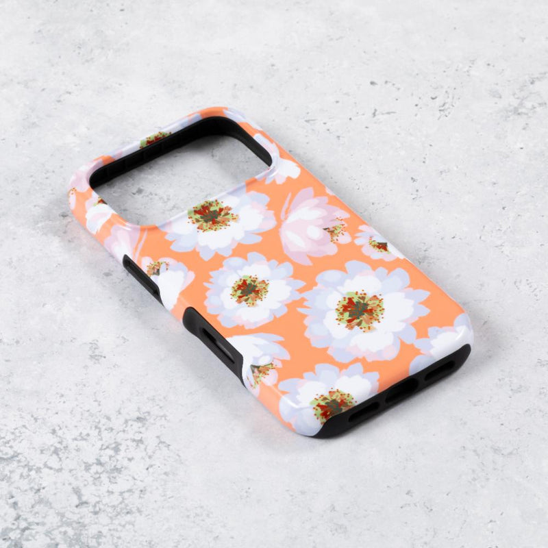 Peach Petals Tough Phone Case iPhone 17 Pro Max