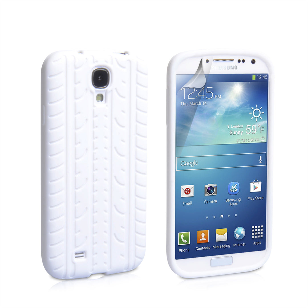 YouSave Accessories Samsung Galaxy S4 Tyre Gel Case - White