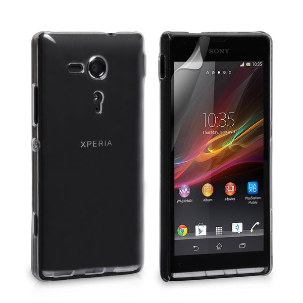 YouSave Accessories Sony Xperia SP Hard Case - Clear