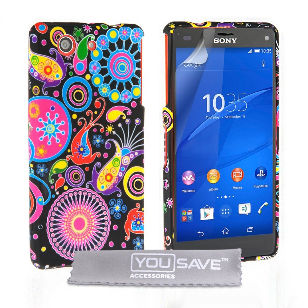 Yousave Accessories Sony Xperia Z3 Compact Jellyfish Silicone Gel Case - Mobile Madhouse