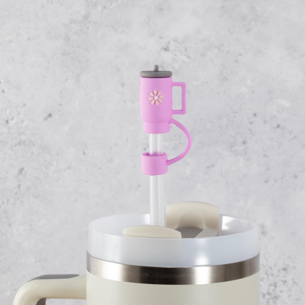 Tiny Tumbler Straw Cover Topper - Lilac