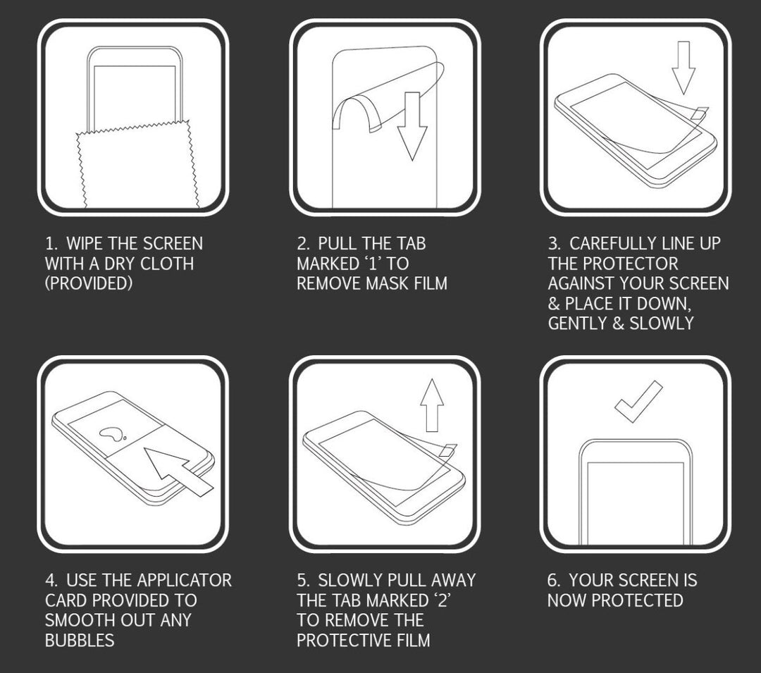 How to Easily Apply a Screen Protector - Video - Mobile Madhouse