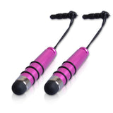 YouSave Accessories Mini Stylus Pen - Pink (Twin Pack)