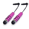 Yousave Accessories Mini Stylus Pen - Pink (Twin Pack)