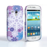 Samsung Galaxy S3 Mini Snowflake Case - Purple