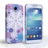 Caseflex Samsung Galaxy S4 Winter Christmas Snowflake Cover – Purple