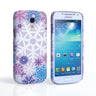 Samsung Galaxy S4 Mini Snowflake Case – Purple