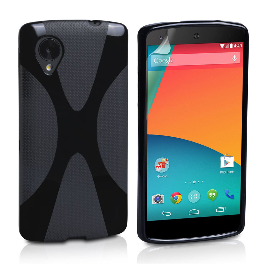 YouSave Accessories Nexus 5 X Line Gel Case - Black