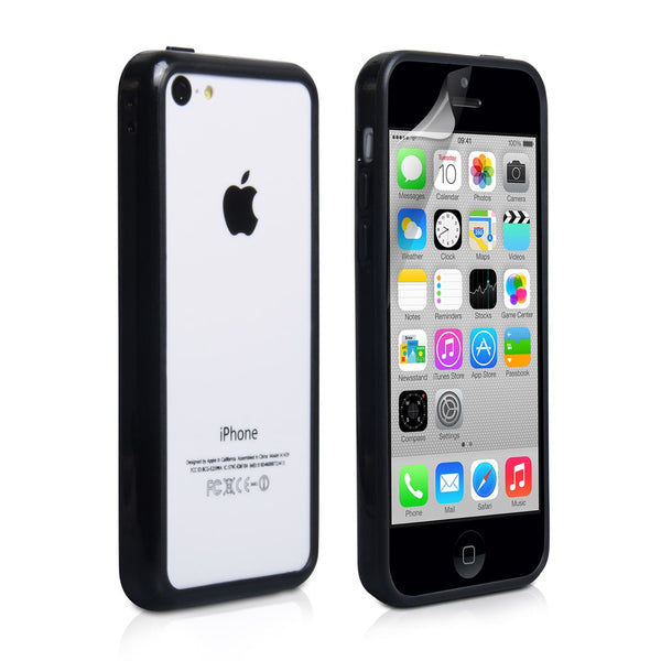 YouSave Accessories iPhone 5C Bumper Case - Black