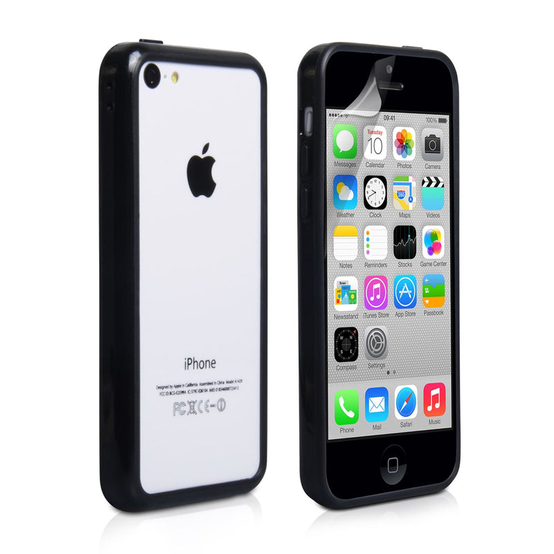 YouSave Accessories iPhone 5C Bumper Case - Black