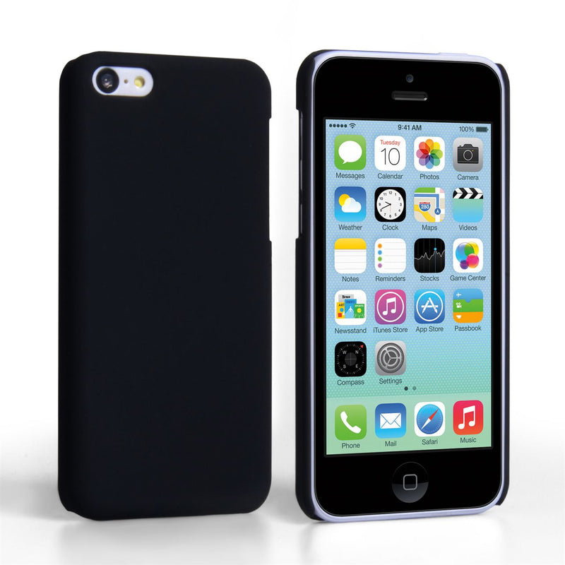 YouSave Accessories iPhone 5C Hard Hybrid Case - Black
