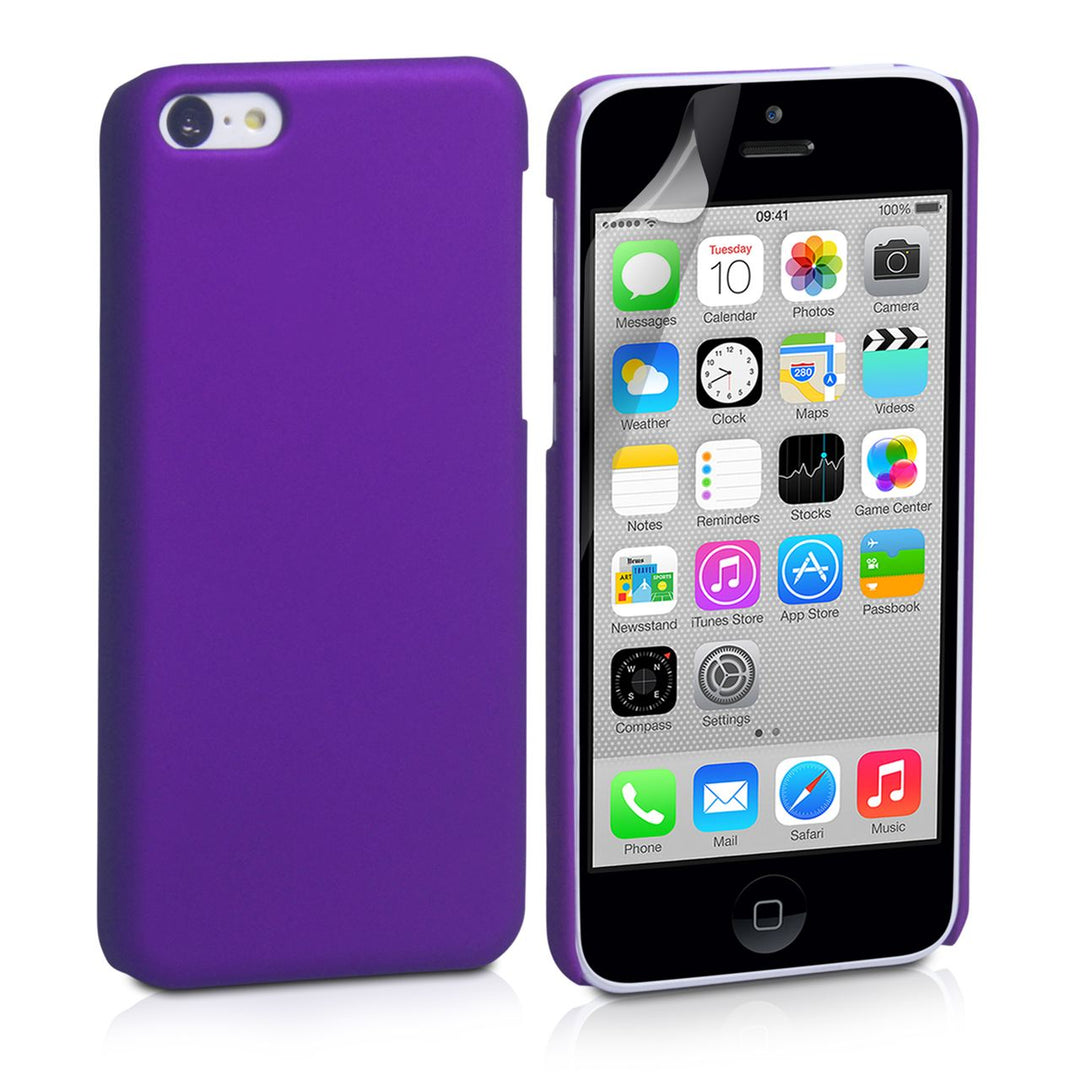 YouSave Accessories iPhone 5C Hard Hybrid Case - Purple