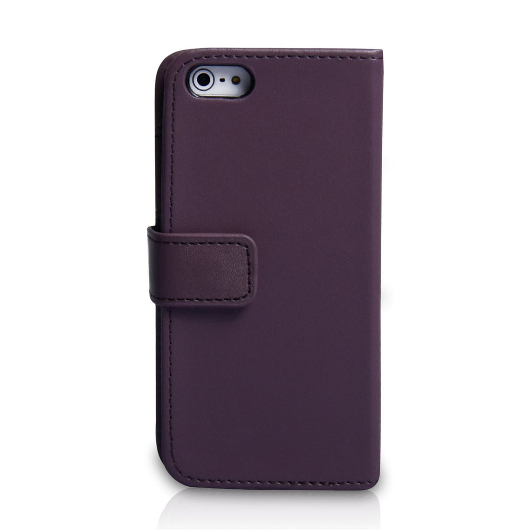 YouSave Accessories iPhone 5C Leather Effect Wallet - Purple