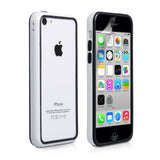 YouSave Accessories iPhone 5C Bumper Case - White and Black