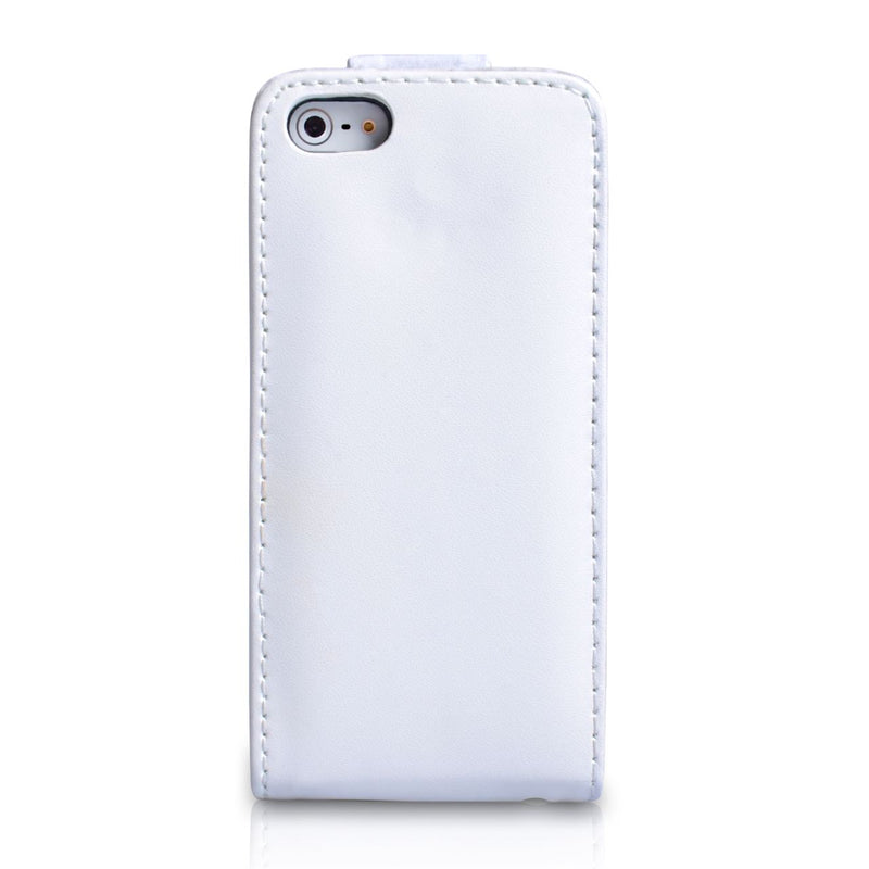 YouSave Accessories iPhone 5C Leather Effect Flip Case - White