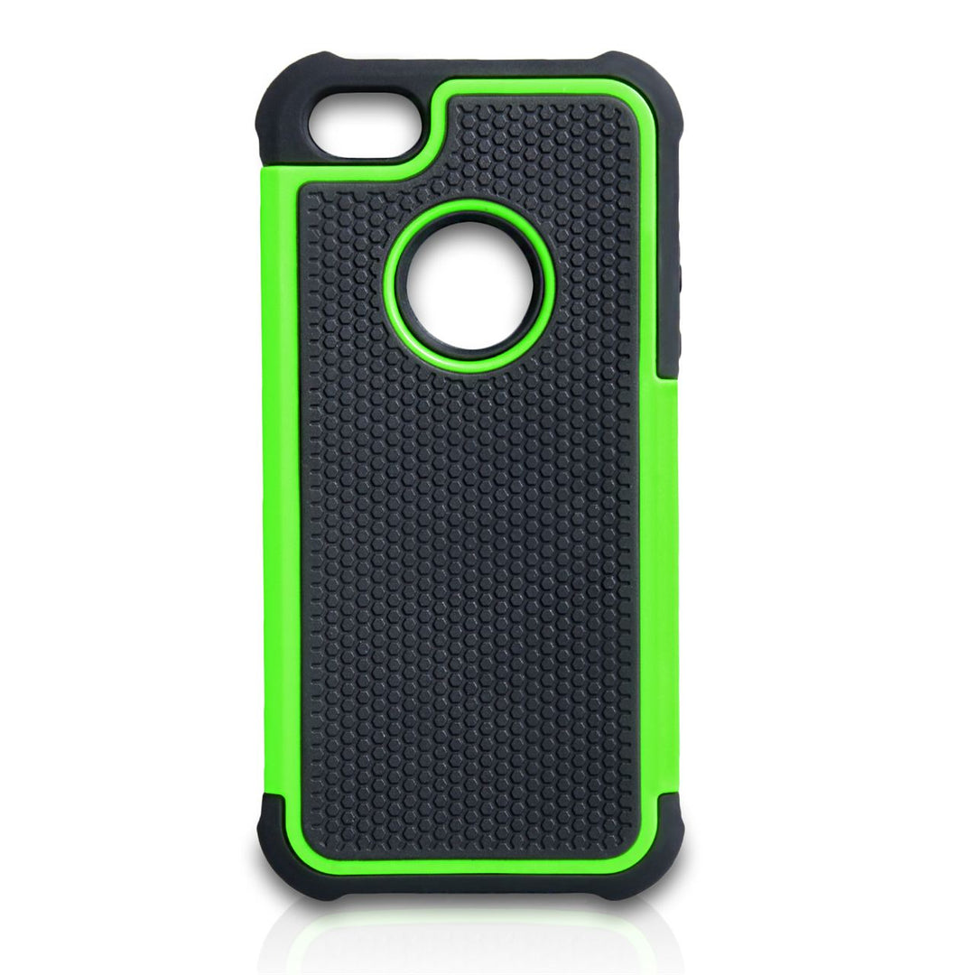 YouSave Accessories iPhone 5 / 5S Grip Combo Case - Green