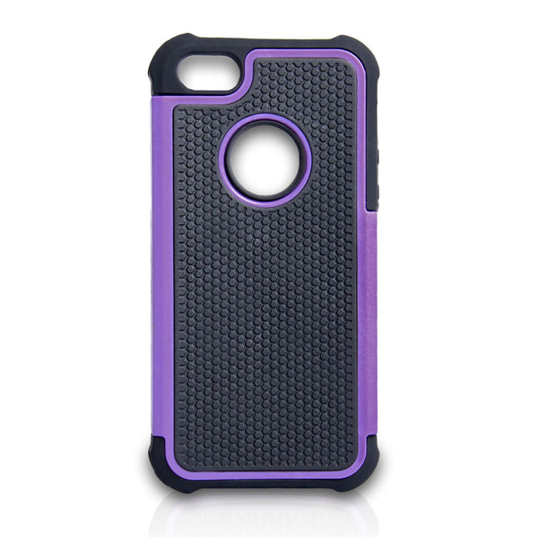 YouSave Accessories iPhone 5 / 5S Grip Combo Case - Purple