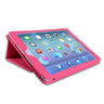 Caseflex Ipad Air Textured Leather-Effect Stand Case - Hot Pink