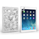 Caseflex iPad Air Cut Out Butterfly Hard Cover - White