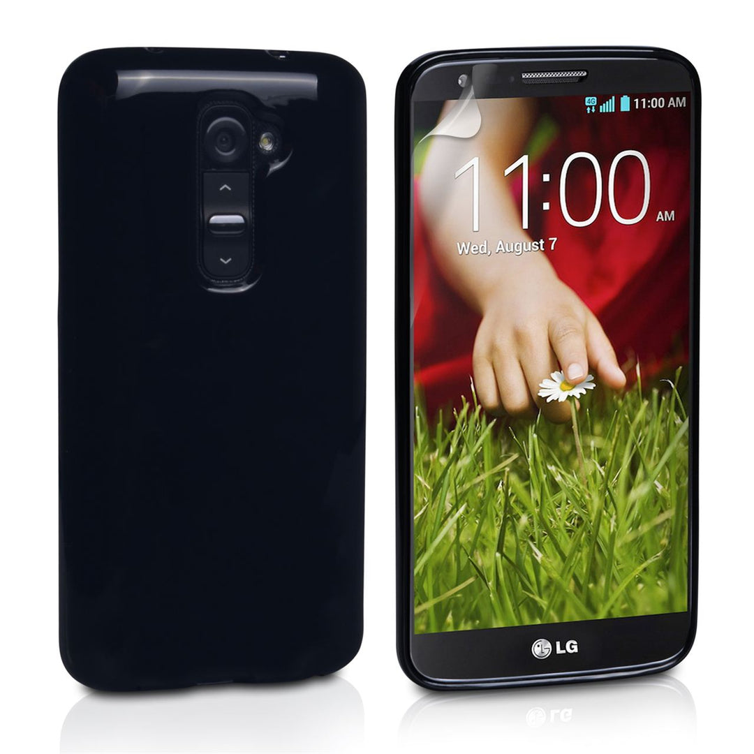 YouSave Accessories LG G2 TPU Gel Case - Black