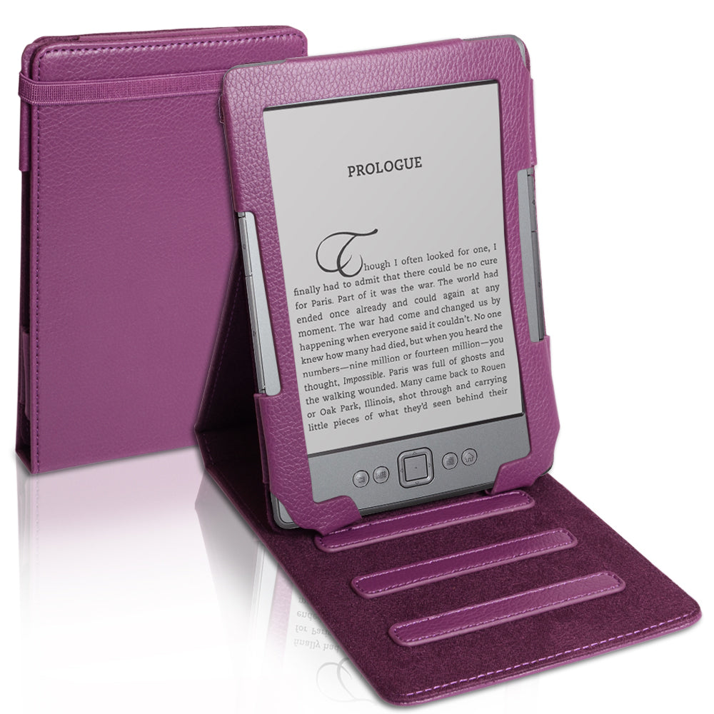 Caseflex Kindle 4 Executive Stand Case - Purple