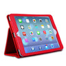 Caseflex Ipad Mini 2 Textured Leather-Effect Stand Case - Red