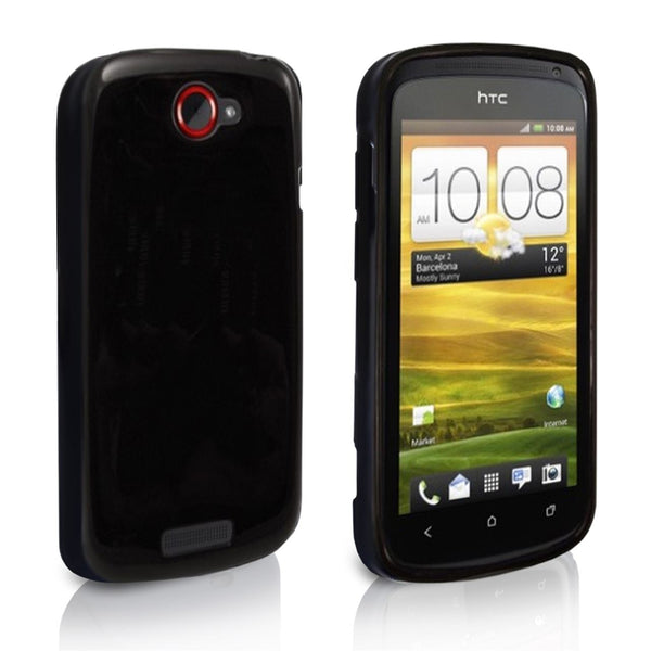YouSave Accessories HTC One S Silicone Gel Case - Black
