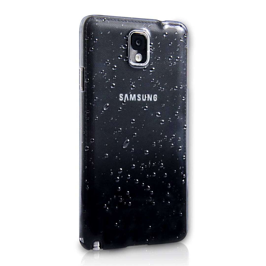 YouSave Accessories Samsung Galaxy Note 3 Waterdrop Hard Case - Black