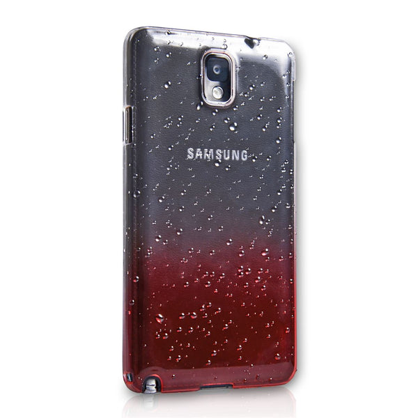 YouSave Accessories Samsung Galaxy Note 3 Waterdrop Hard Case - Red