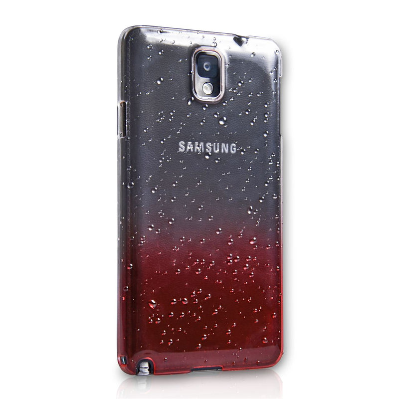 YouSave Accessories Samsung Galaxy Note 3 Waterdrop Hard Case - Red