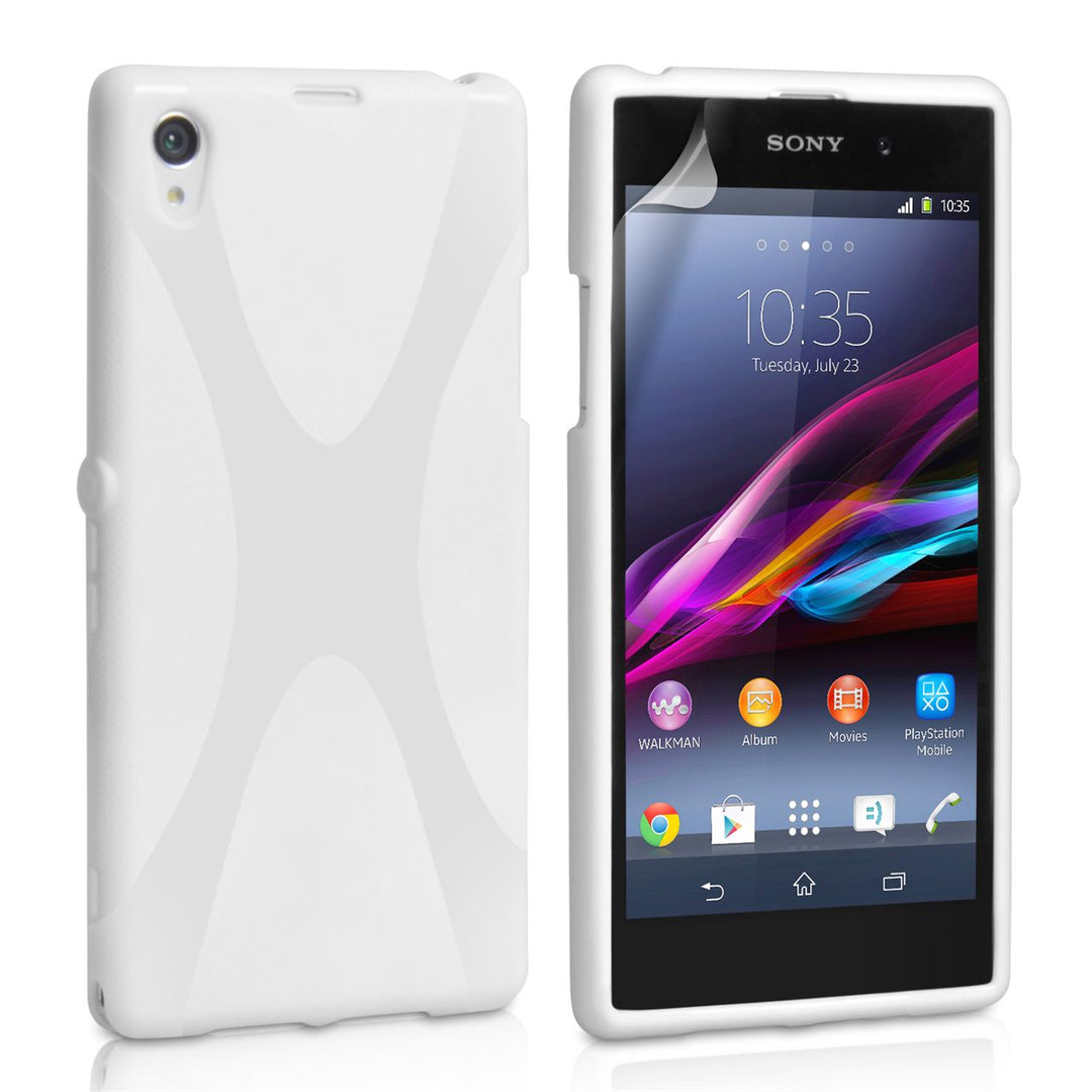 YouSave Accessories Sony Xperia Z1 X-Line Gel Case - White