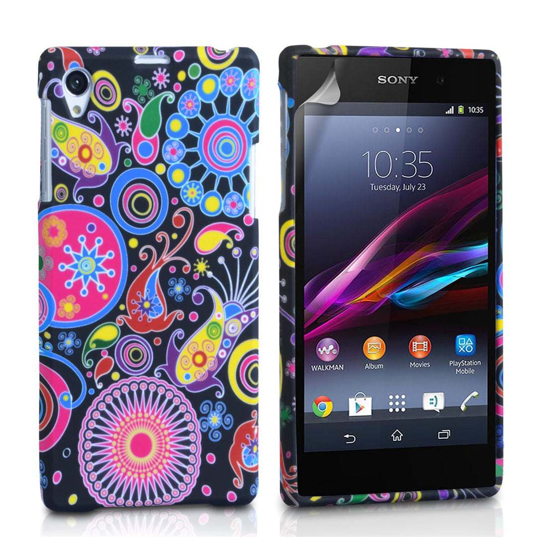 YouSave Accessories Sony Xperia Z1 Jellyfish Silicone Gel Case