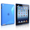 Caseflex Ipad 3 S-Line Silicone Gel Case - Blue