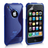Caseflex Iphone 3G And 3GS S-Line Gel Case - Blue