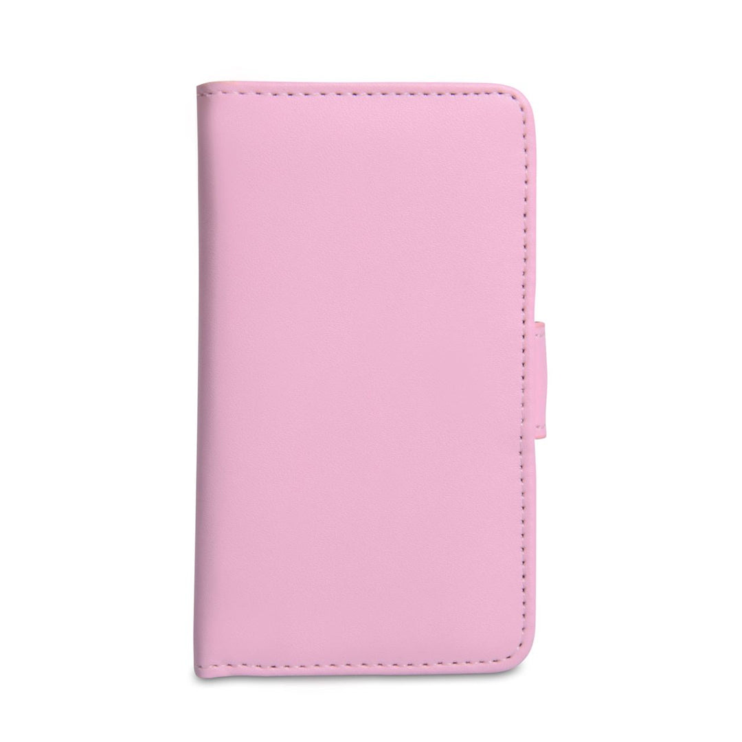 YouSave Accessories Sony Xperia E Leather Wallet Case - Baby Pink 