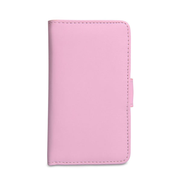 YouSave Accessories Sony Xperia E Leather Wallet Case - Baby Pink 