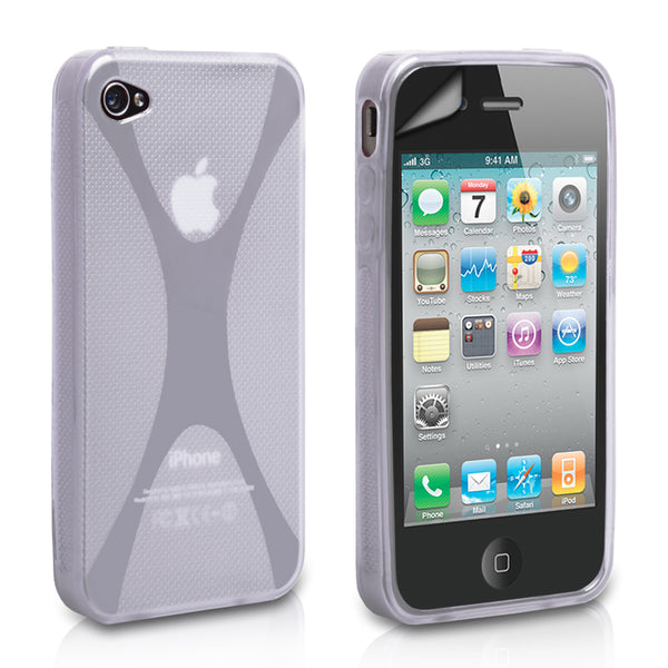 YouSave Accessories iPhone 4 / 4S X-Line Case - Clear