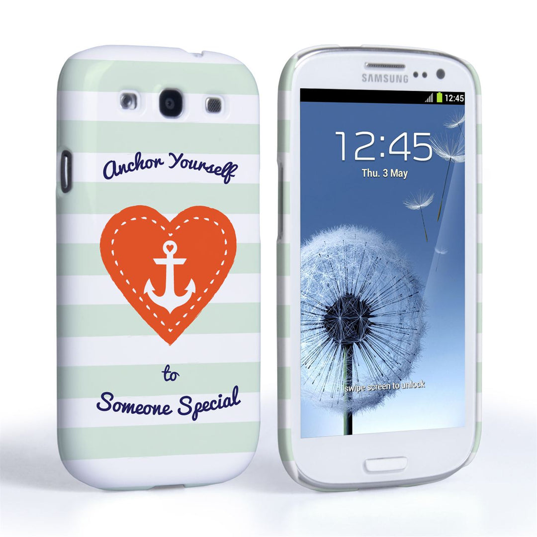 Caseflex Samsung Galaxy S3 Anchor Love Heart Case