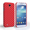 Caseflex Samsung Galaxy S4 Cute Hearts Red And White Case