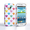 Caseflex Samsung Galaxy S3 Mini Polka Hearts Pastel Case