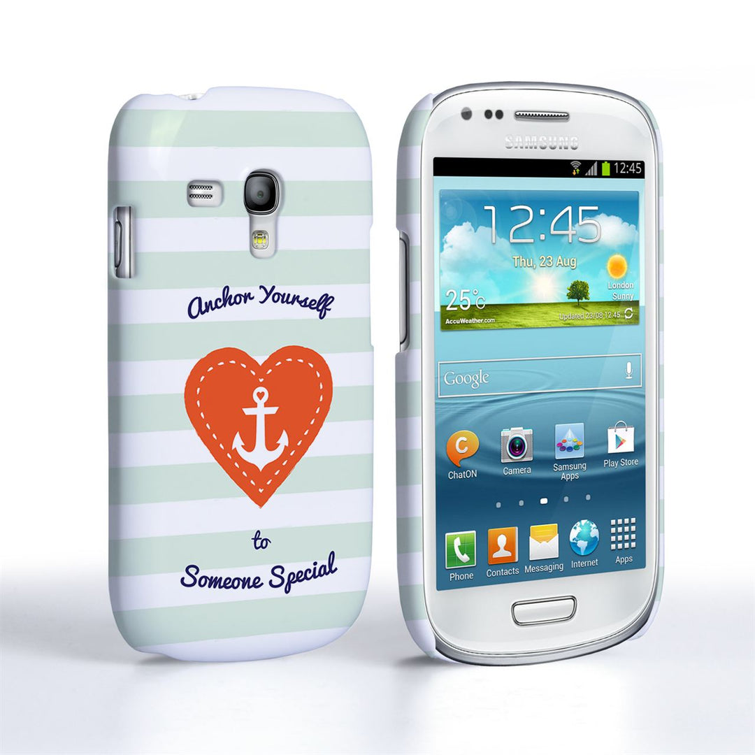Caseflex Samsung Galaxy S3 Mini Anchor Love Heart Case