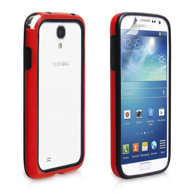 YouSave Accessories Samsung Galaxy S4 Bumper Case - Red