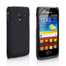 Yousave Accessories Samsung Galaxy Ace Plus Hybrid Case - Black