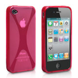 Caseflex iPhone 4 / 4S S-Line Case - Pink