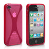 Caseflex Iphone 4 / 4S S-Line Case - Pink