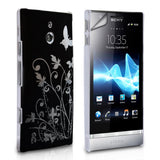 YouSave Accessories Sony Xperia P Butterfly IMD Case Black
