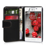 Yousave Accessories Nokia Lumia 1020 Textured Leather-Effect Wallet Case - Black
