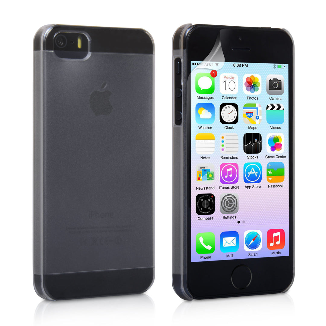 YouSave Accessories iPhone 5 / 5S Hard Case - Clear-Matte