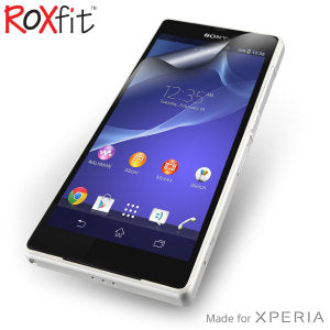 Roxfit Anti Fingerprint Screen Protector for Sony Xperia Z2 Pack of 2